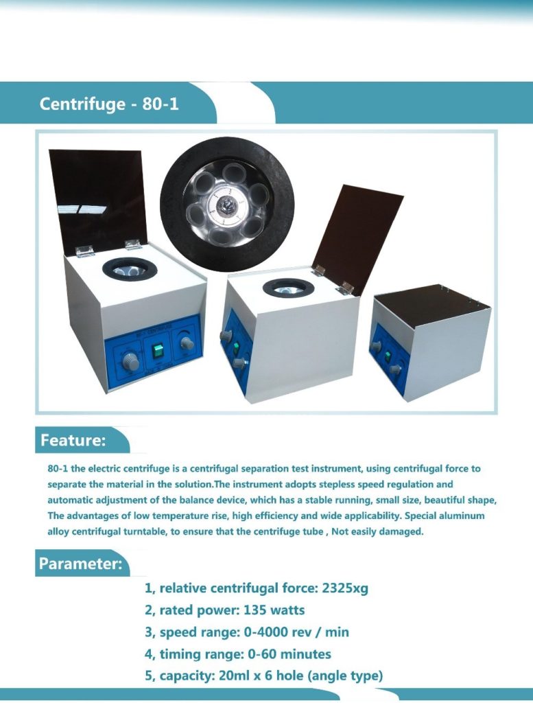 Centrifuge 801